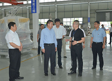 Leaders of chuzhou city visit pealeu enterprise inspection guidance